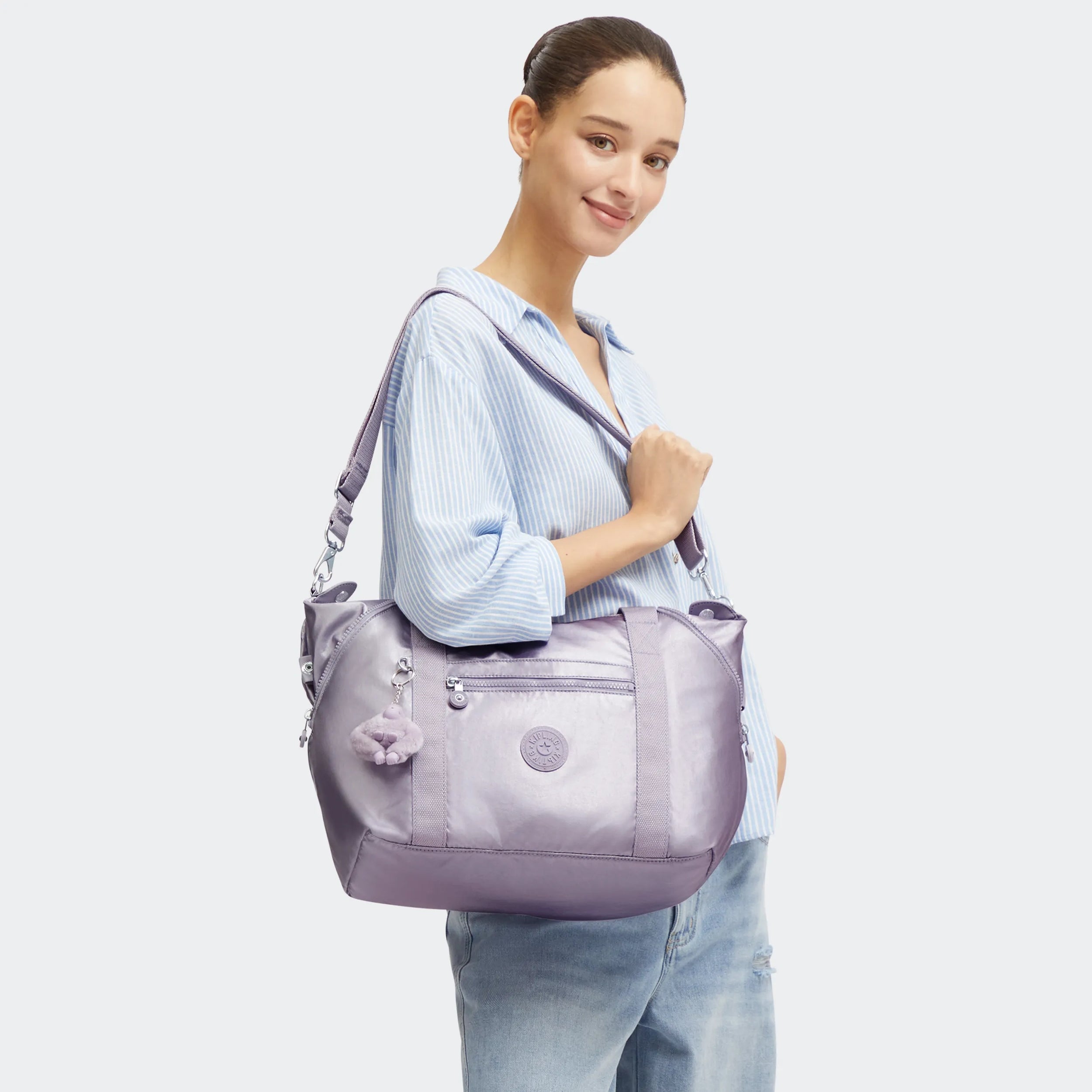 Art Metallic Tote Bag - Image 2