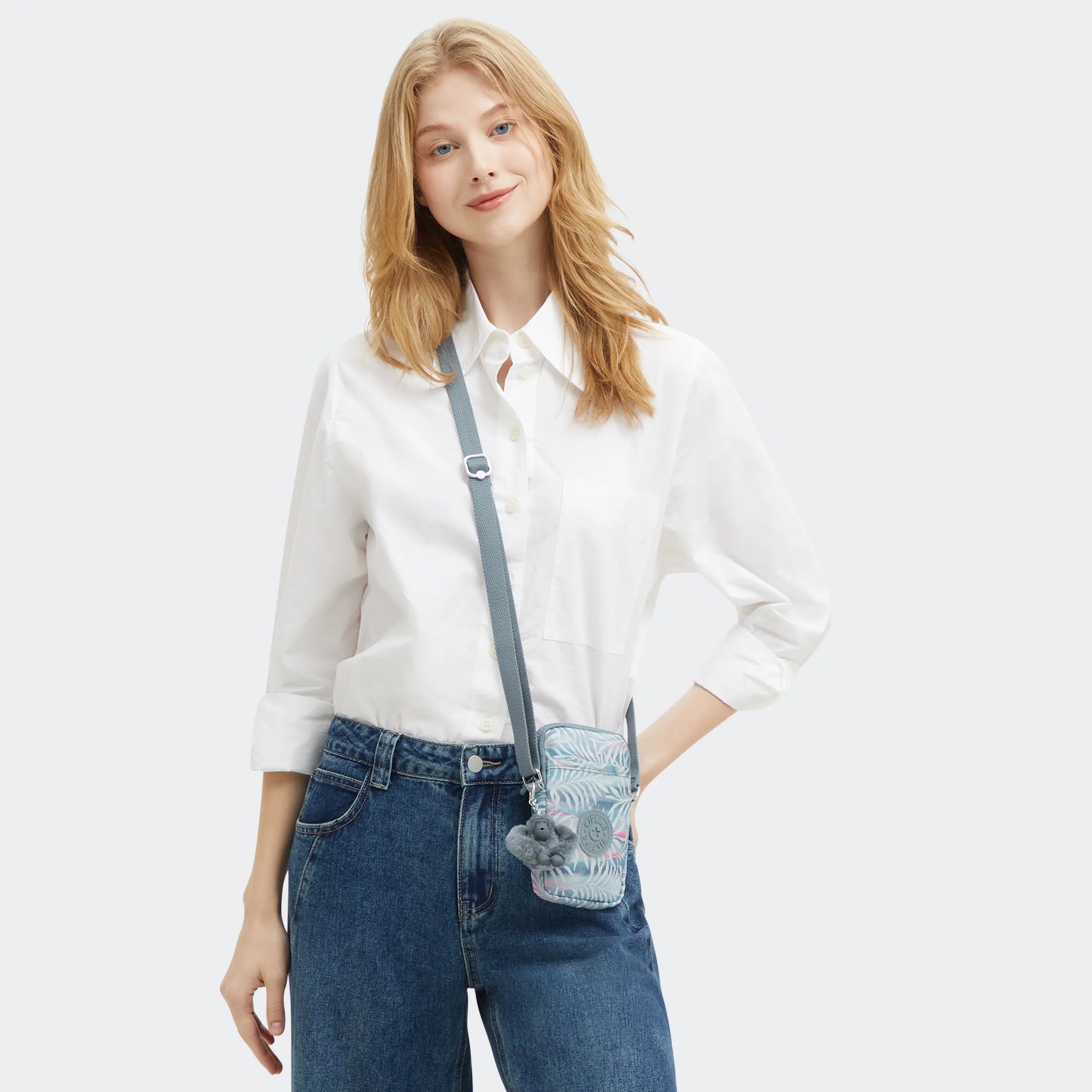 Tally Printed Crossbody Phone Bag - Image 2