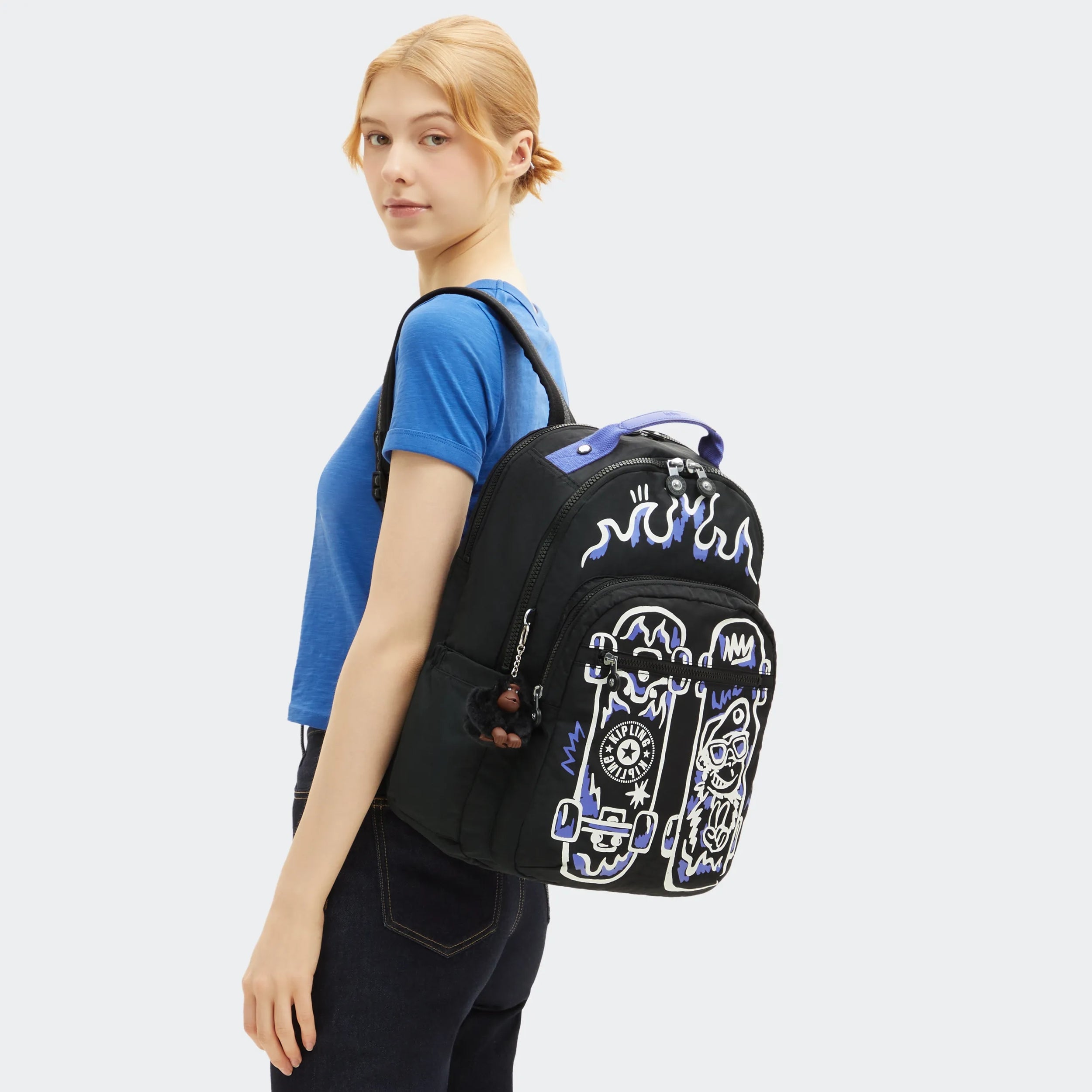 Seoul Lap Printed 15 Laptop Backpack - Image 2