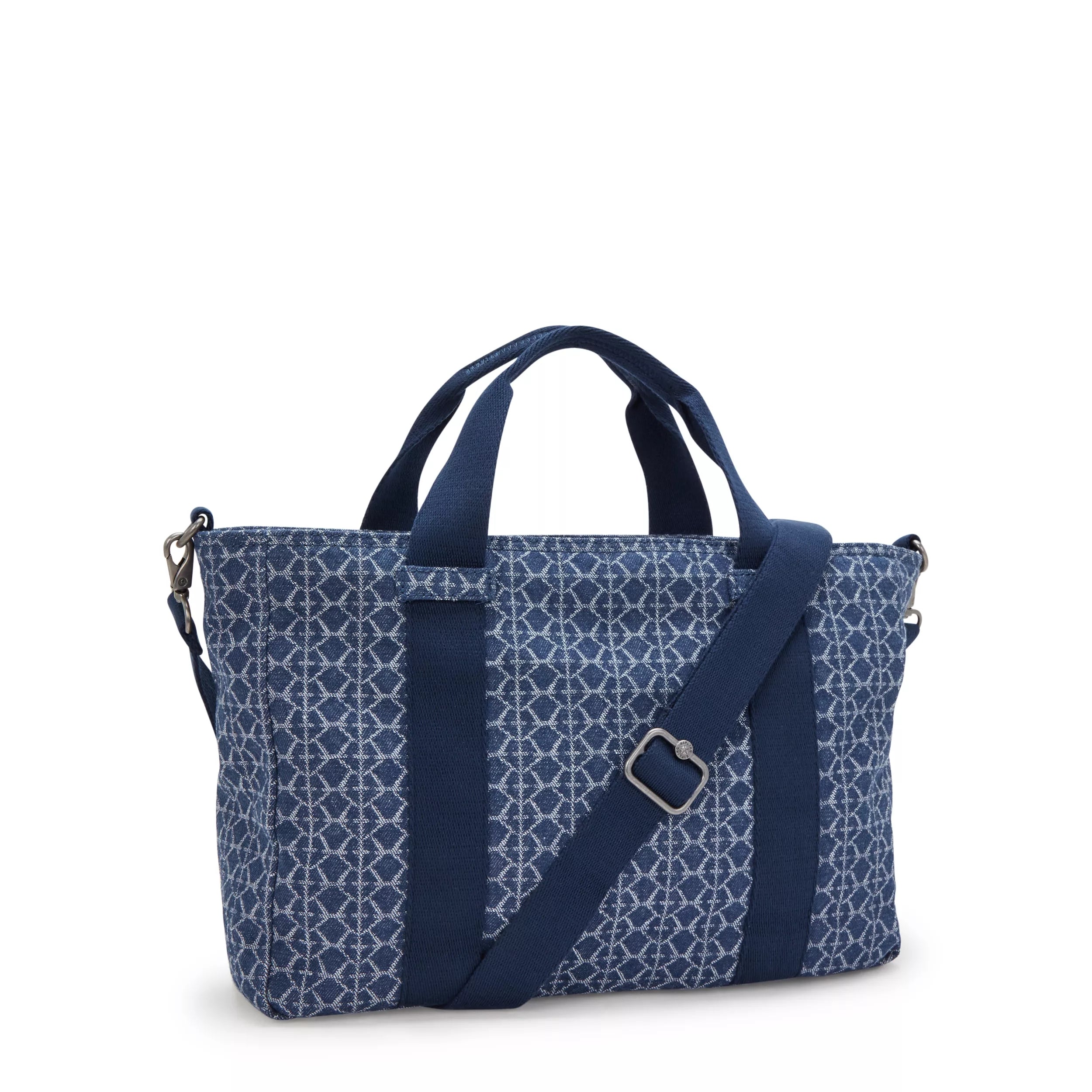 Ritta Small Printed Denim Handbag - Image 3