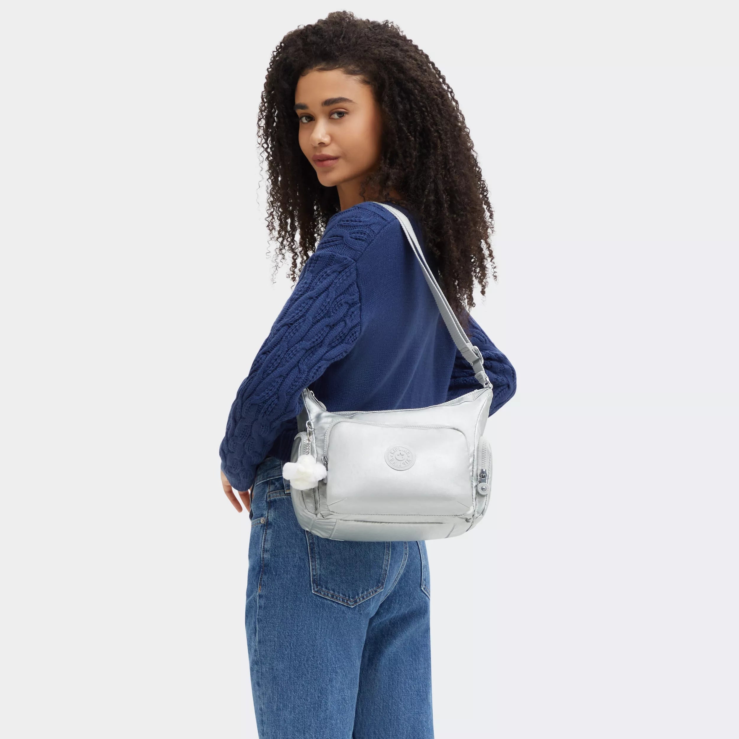 Gabb Small Metallic Crossbody Bag - Image 2