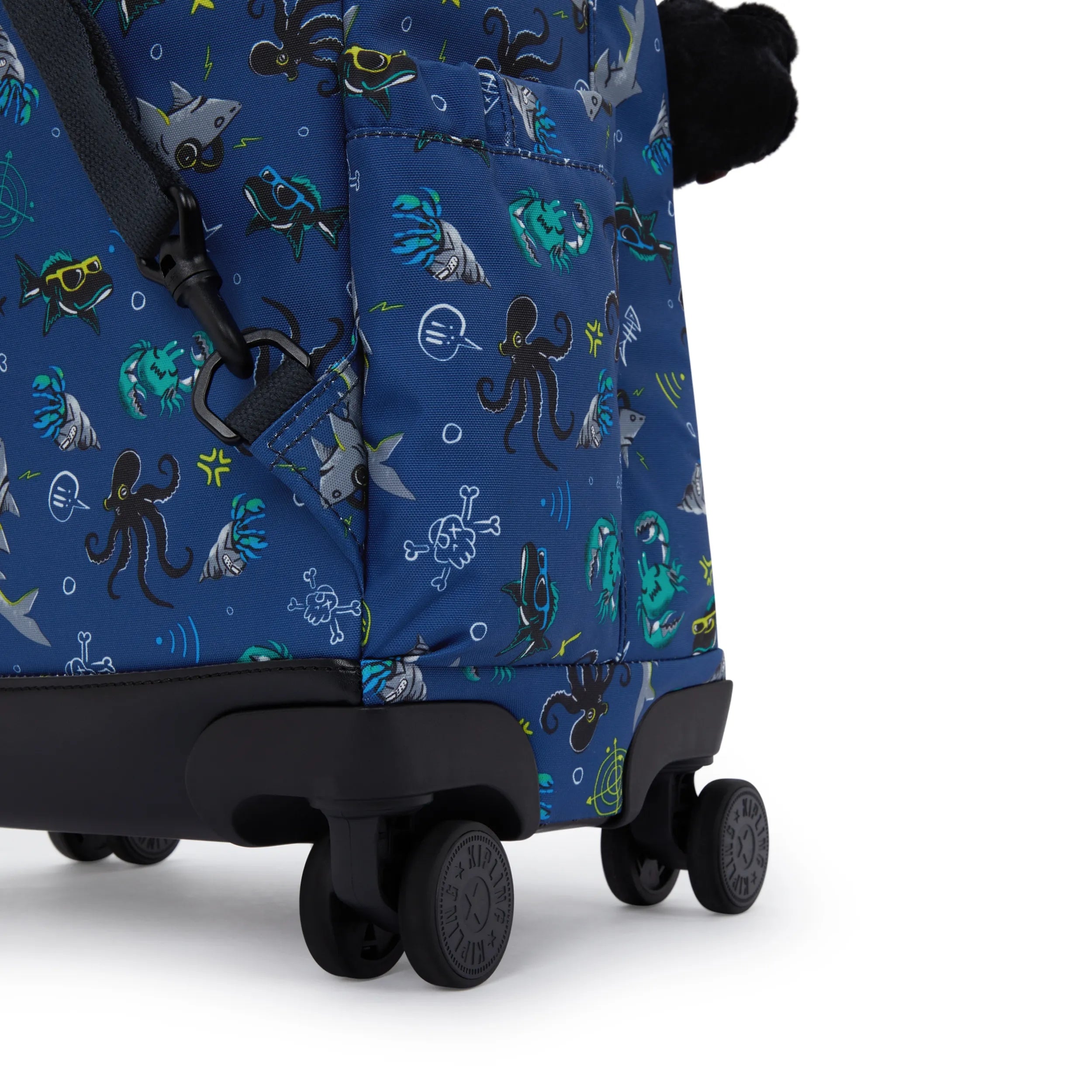 New Zea Printed 15 Laptop Rolling Backpack - Image 6