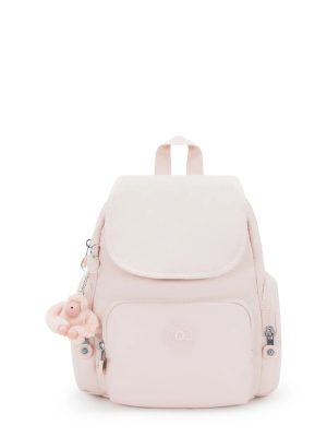 City Zip Mini Metallic Backpack