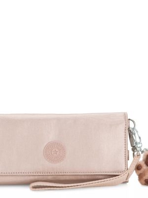 Rubi Large Metallic Wristlet Wallet