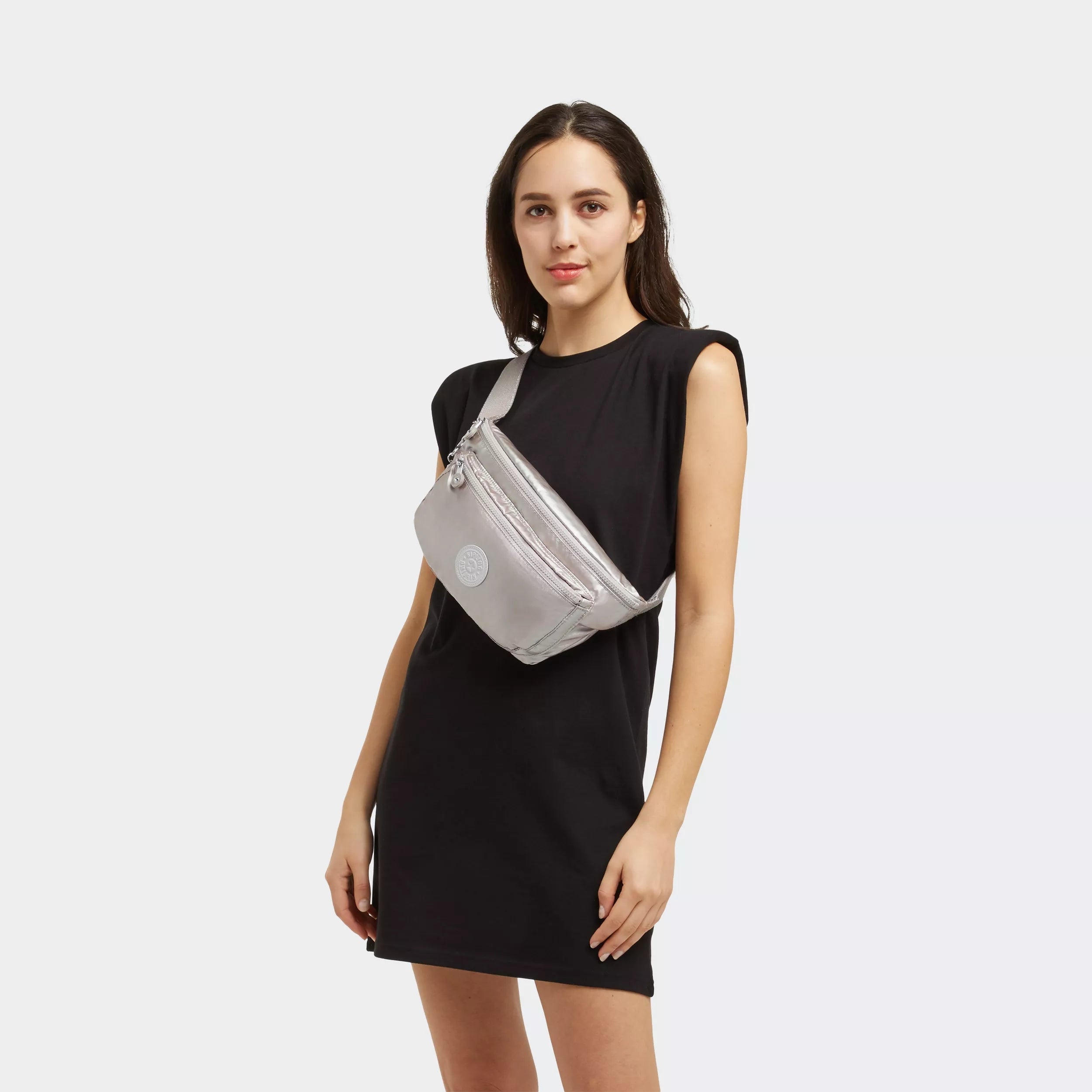 Yasemina Extra Large Metallic Waist Pack - Image 2