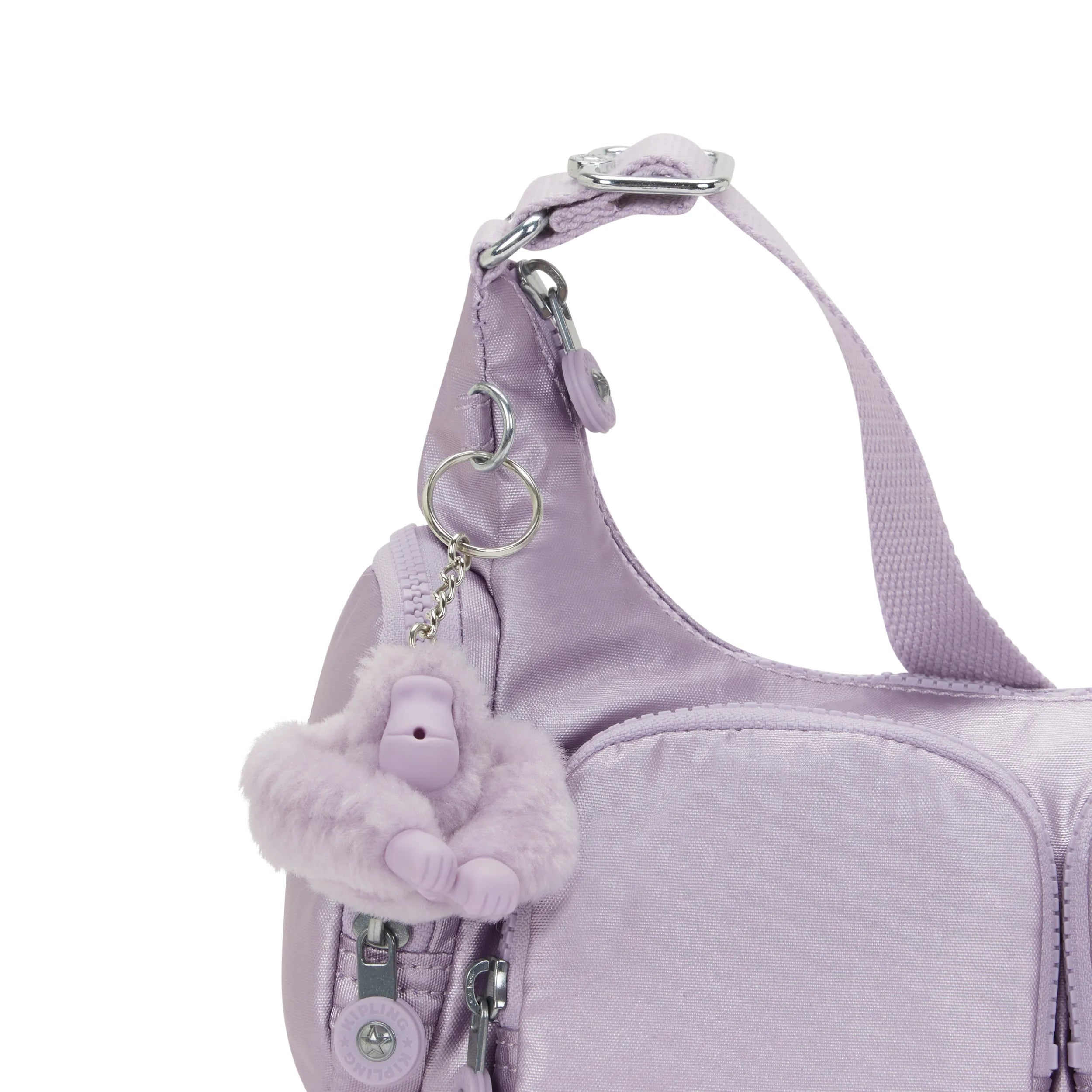 Rikka Small Metallic Crossbody Bag - Image 6