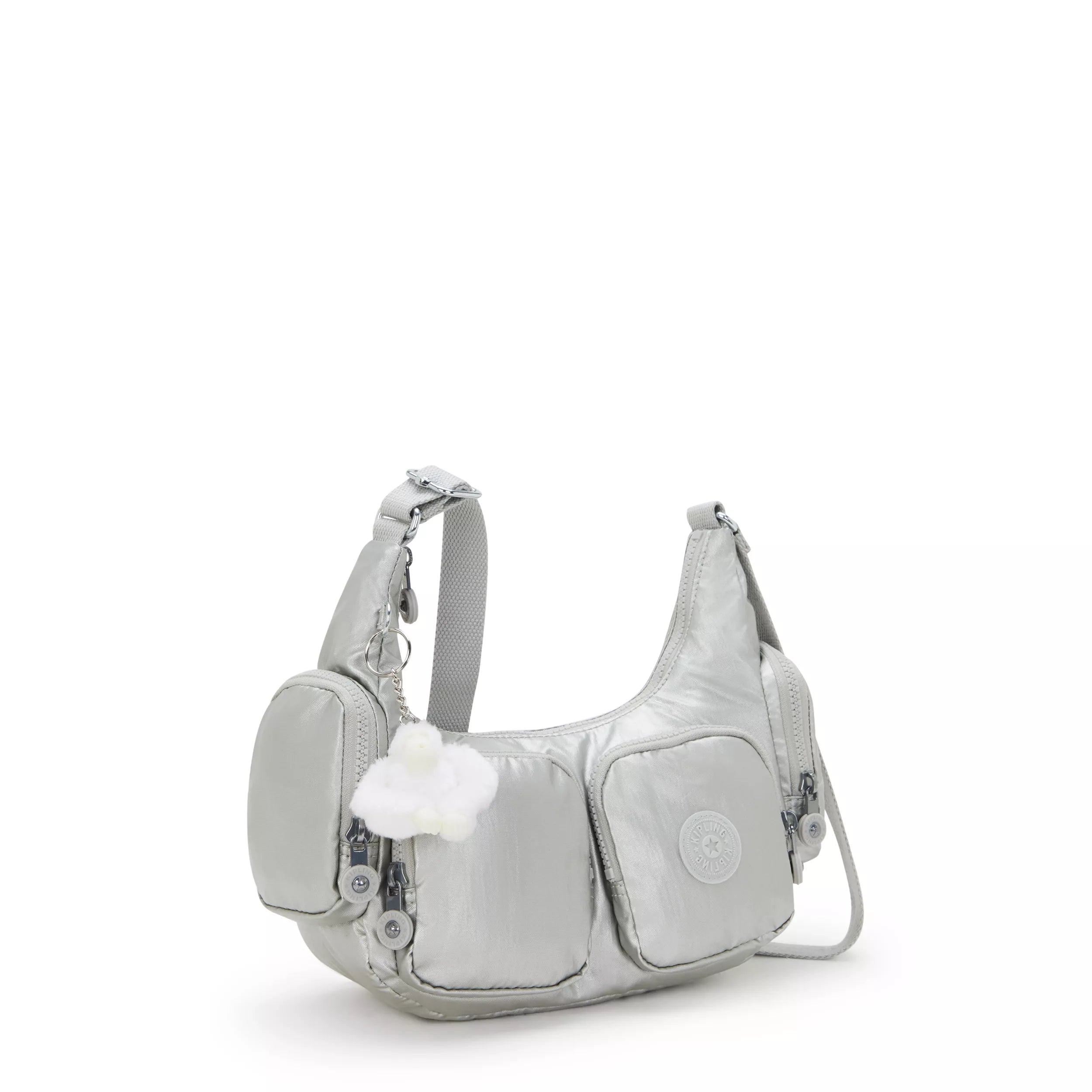 Rikka Small Metallic Crossbody Bag - Image 5