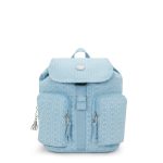 Anto Small Printed Denim Backpack