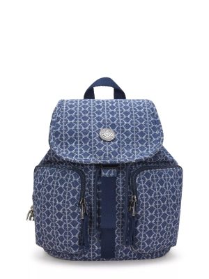 Anto Small Printed Denim Backpack