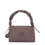 Eleni Smooth Satin Shoulder Bag