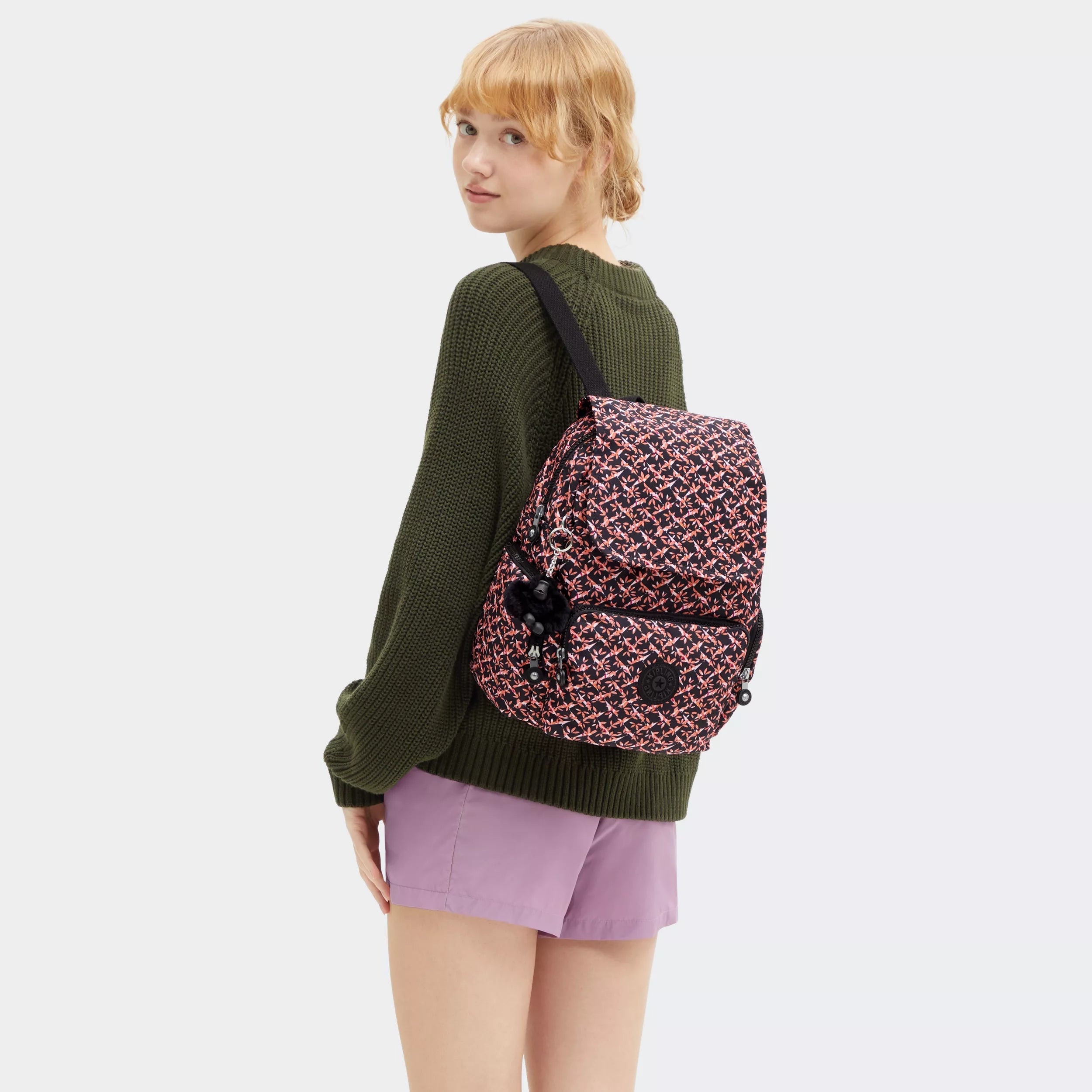 City Zip Small Printed Backpack - Image 2