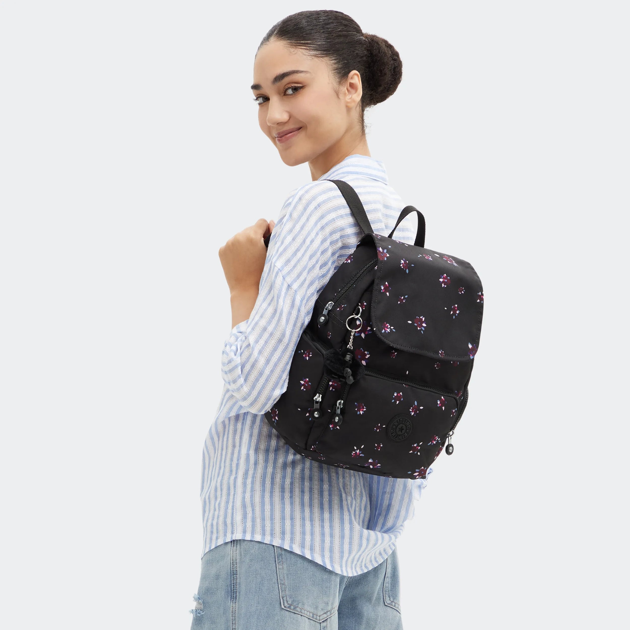 City Zip Small Printed Backpack - Image 2