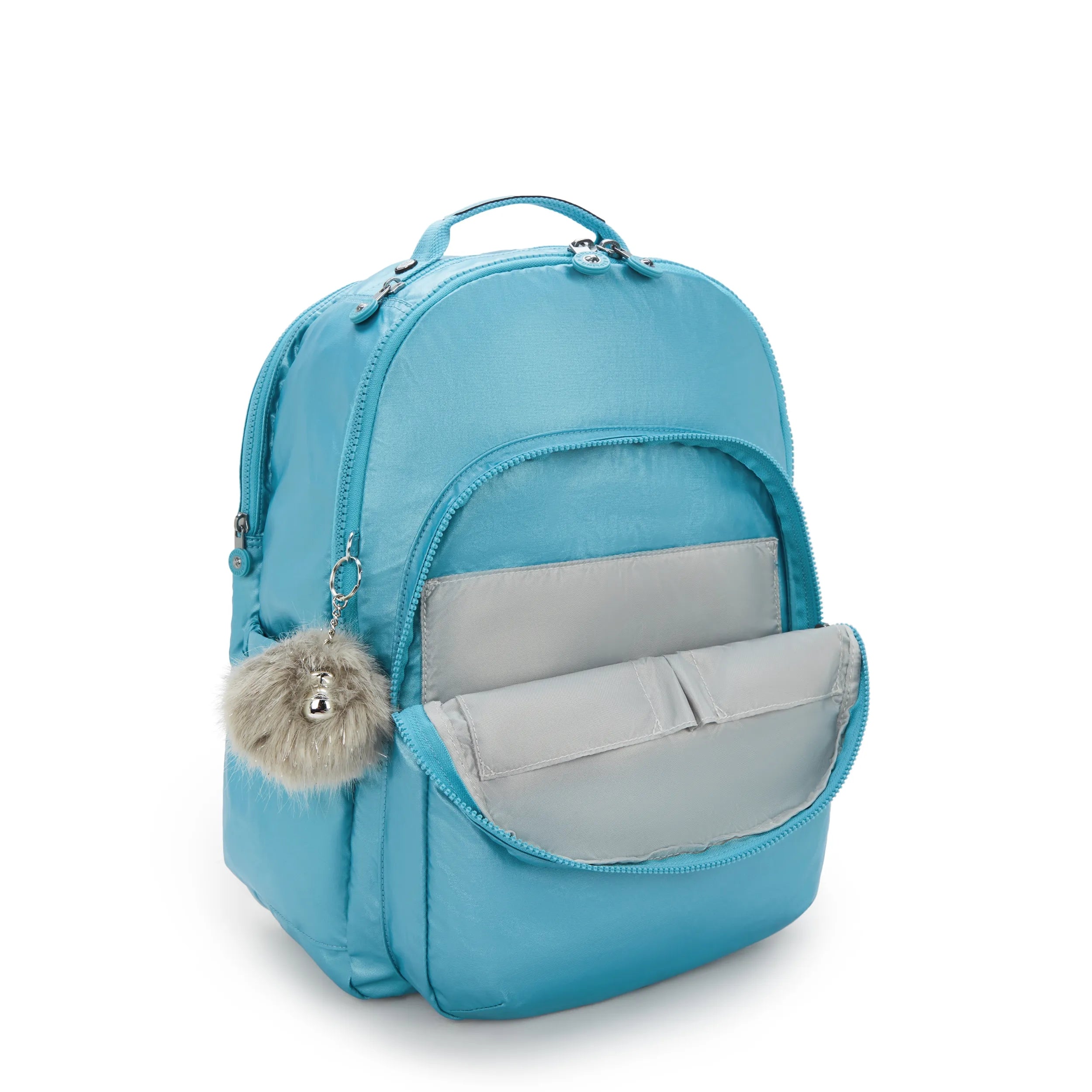 Seoul Extra Large Metallic 17 Laptop Backpack - Image 5