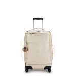 Darcey Small Metallic Carry-On Rolling Luggage