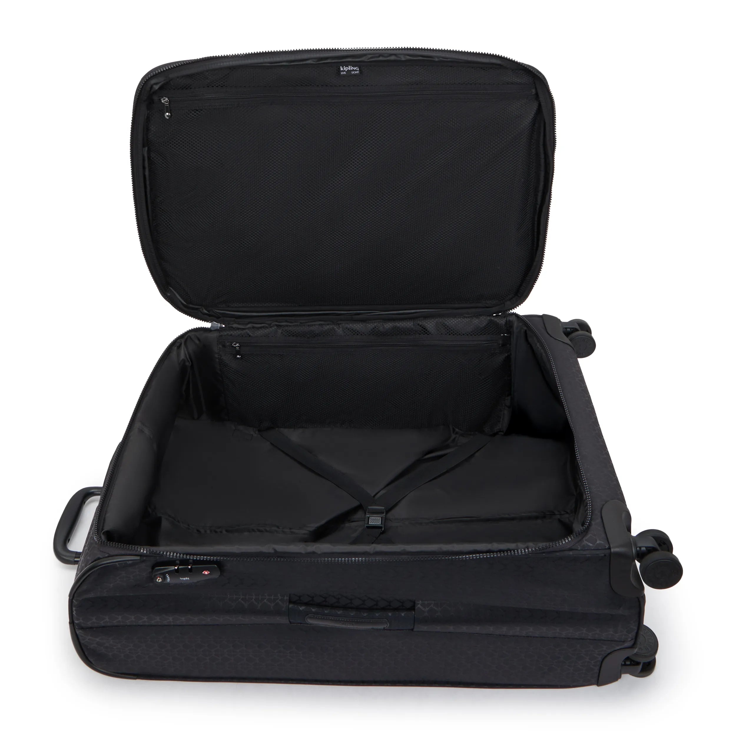 Youri Spin Large Printed 4 Wheeled Rolling Luggage - Image 4