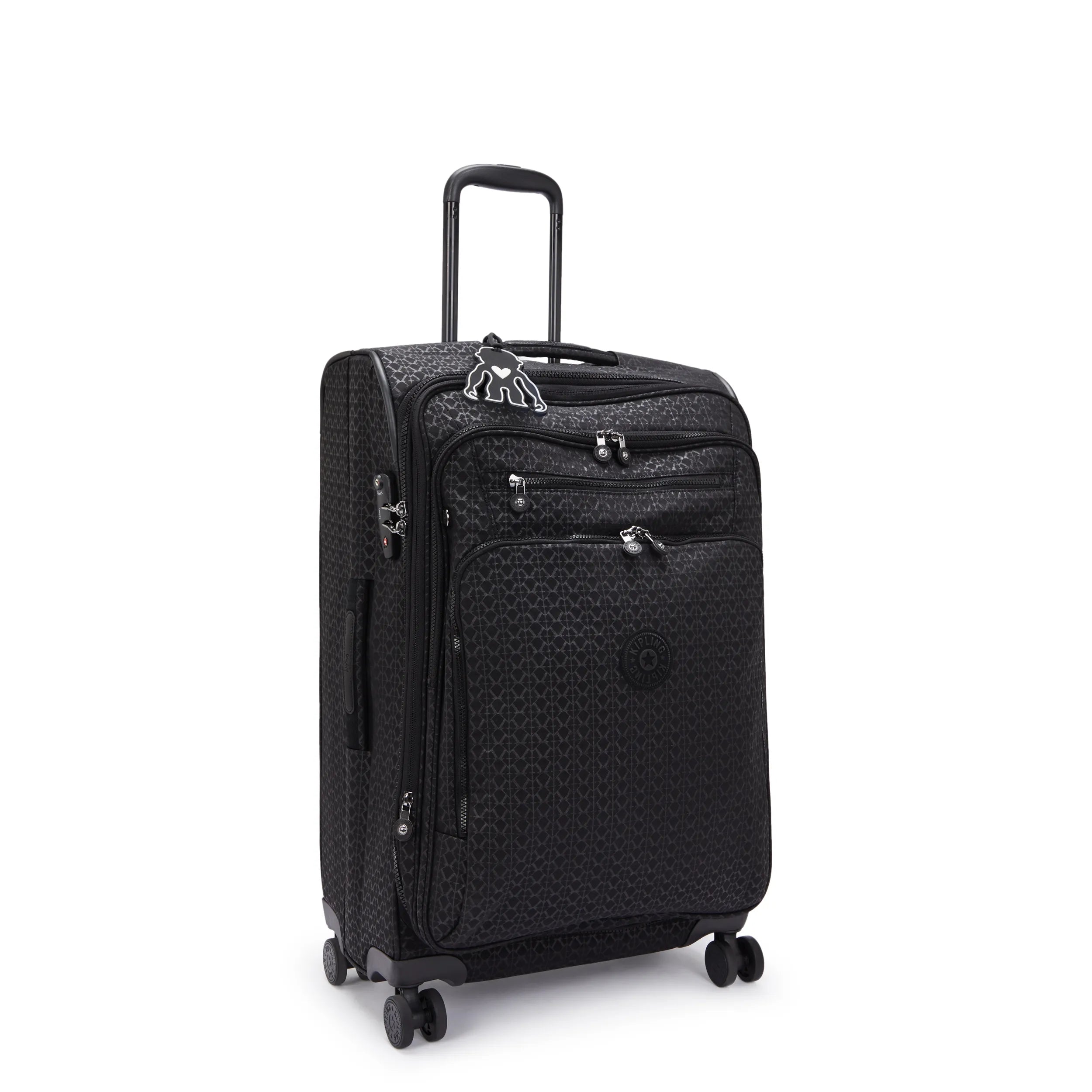 Youri Spin Medium Printed 4 Wheeled Rolling Luggage - Image 5