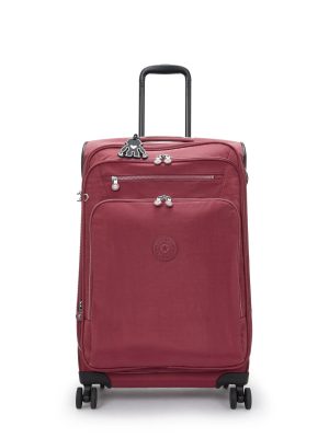 Youri Spin Medium Printed 4 Wheeled Rolling Luggage