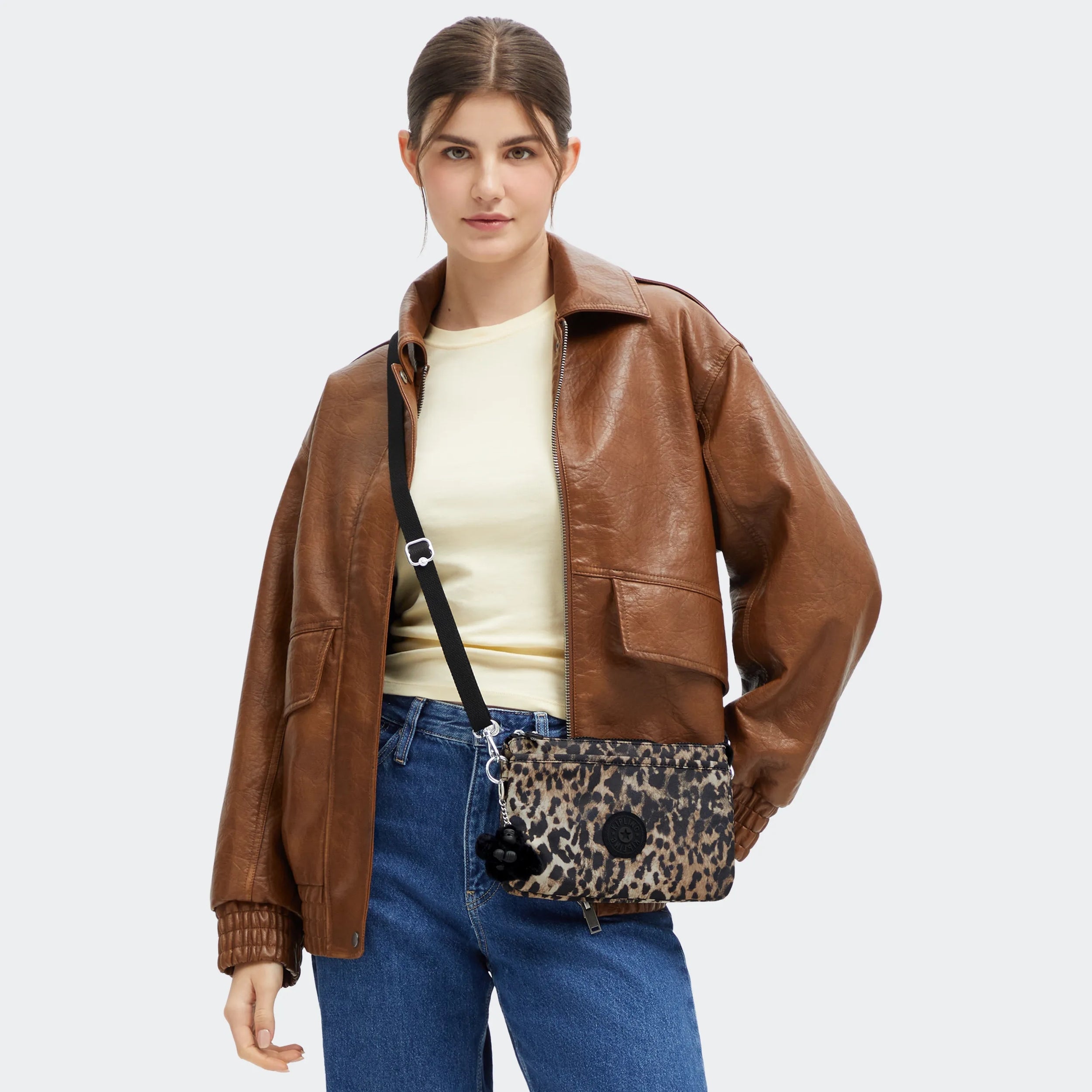 Riri Printed Crossbody Bag - Image 8