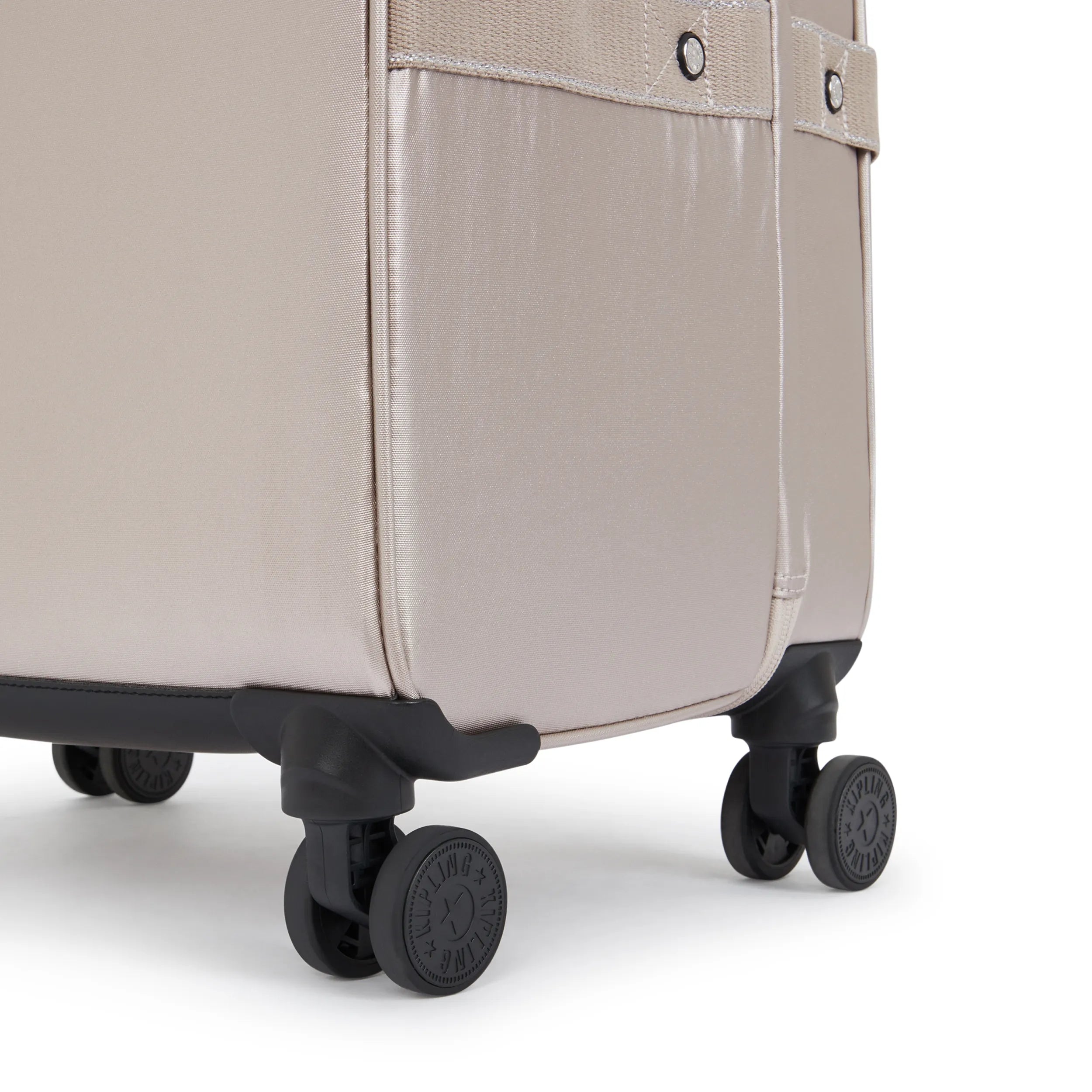 Spontaneous Large Metallic Rolling Luggage - Image 6