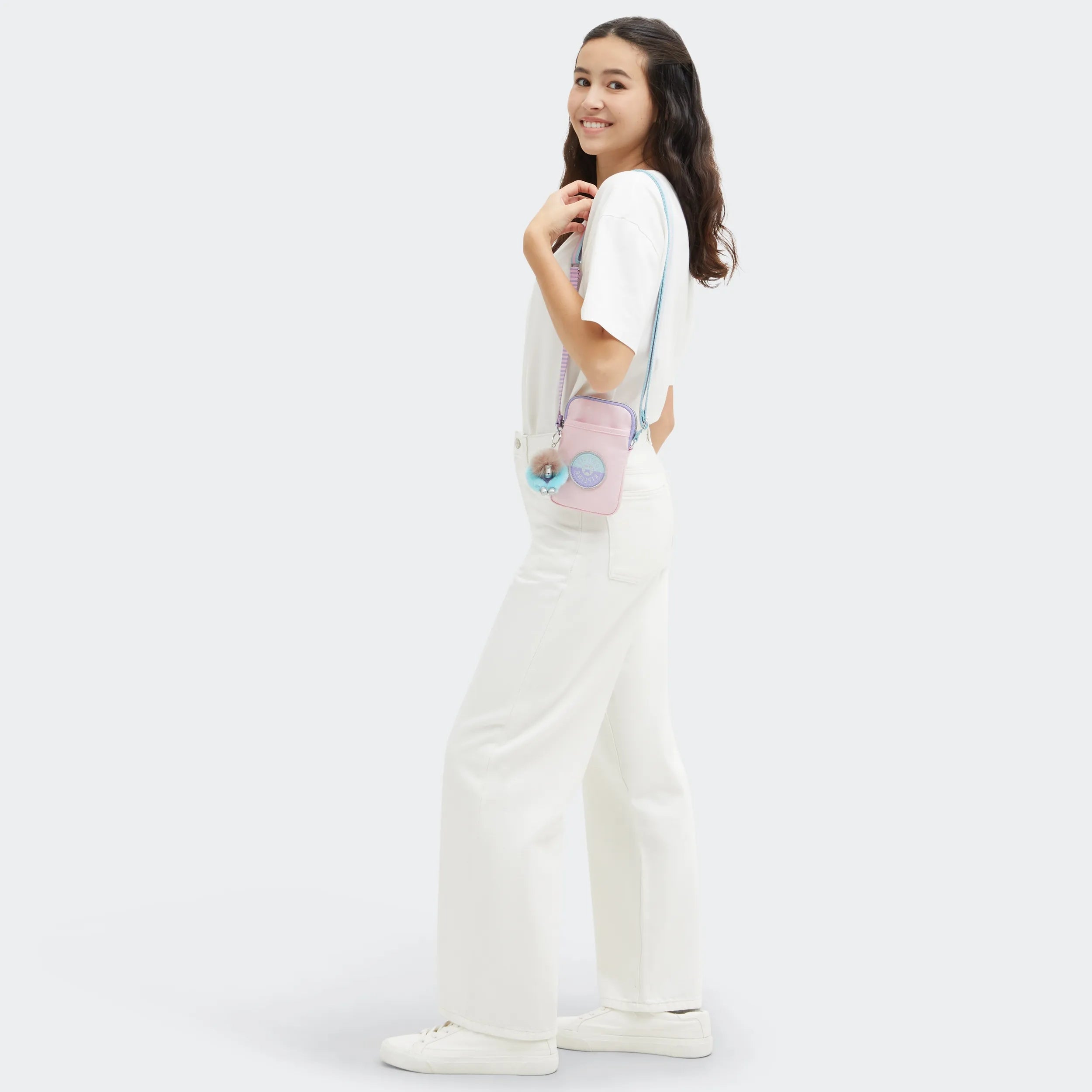 Tally Metallic Crossbody Phone Bag - Image 2