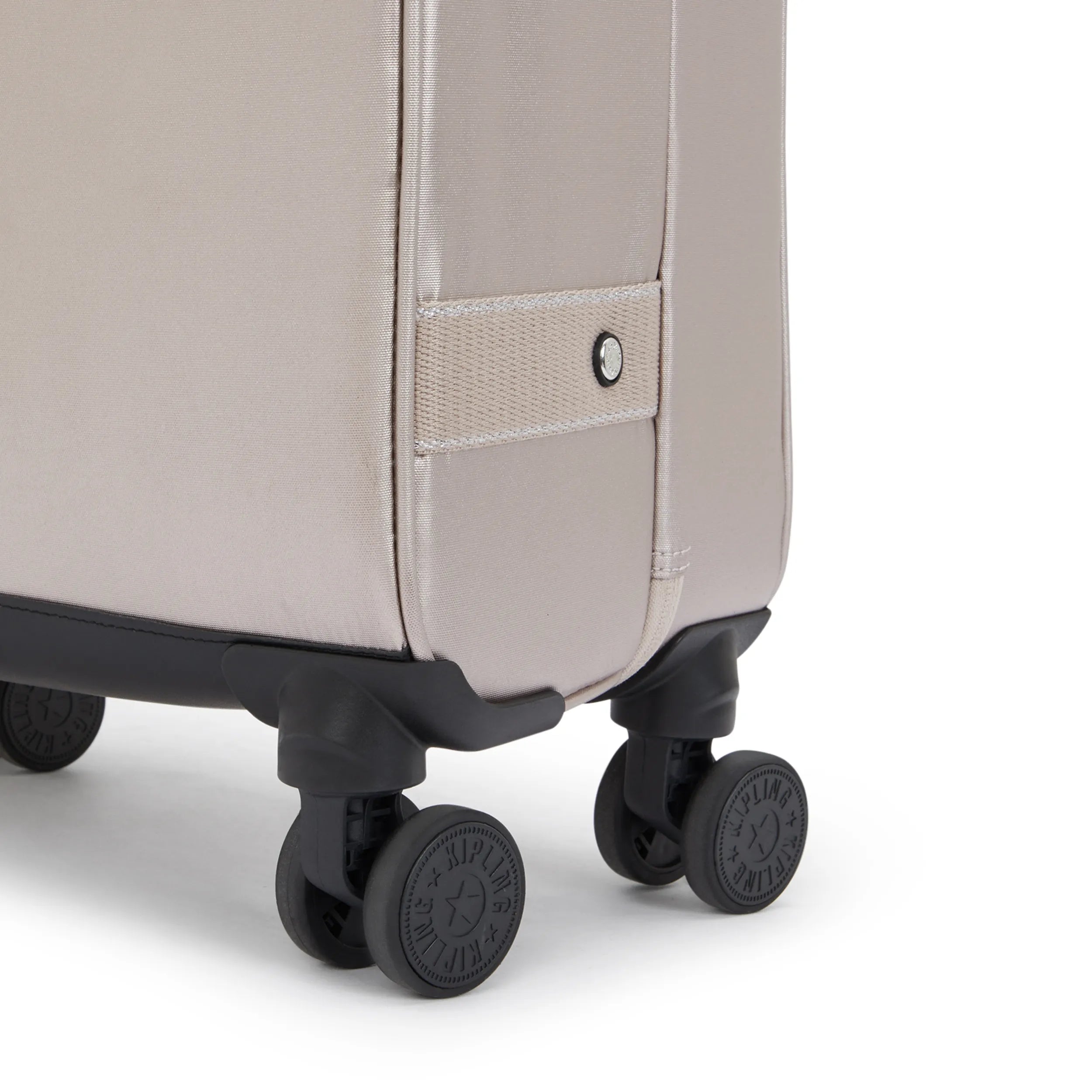 Spontaneous Small Metallic Rolling Luggage - Image 5