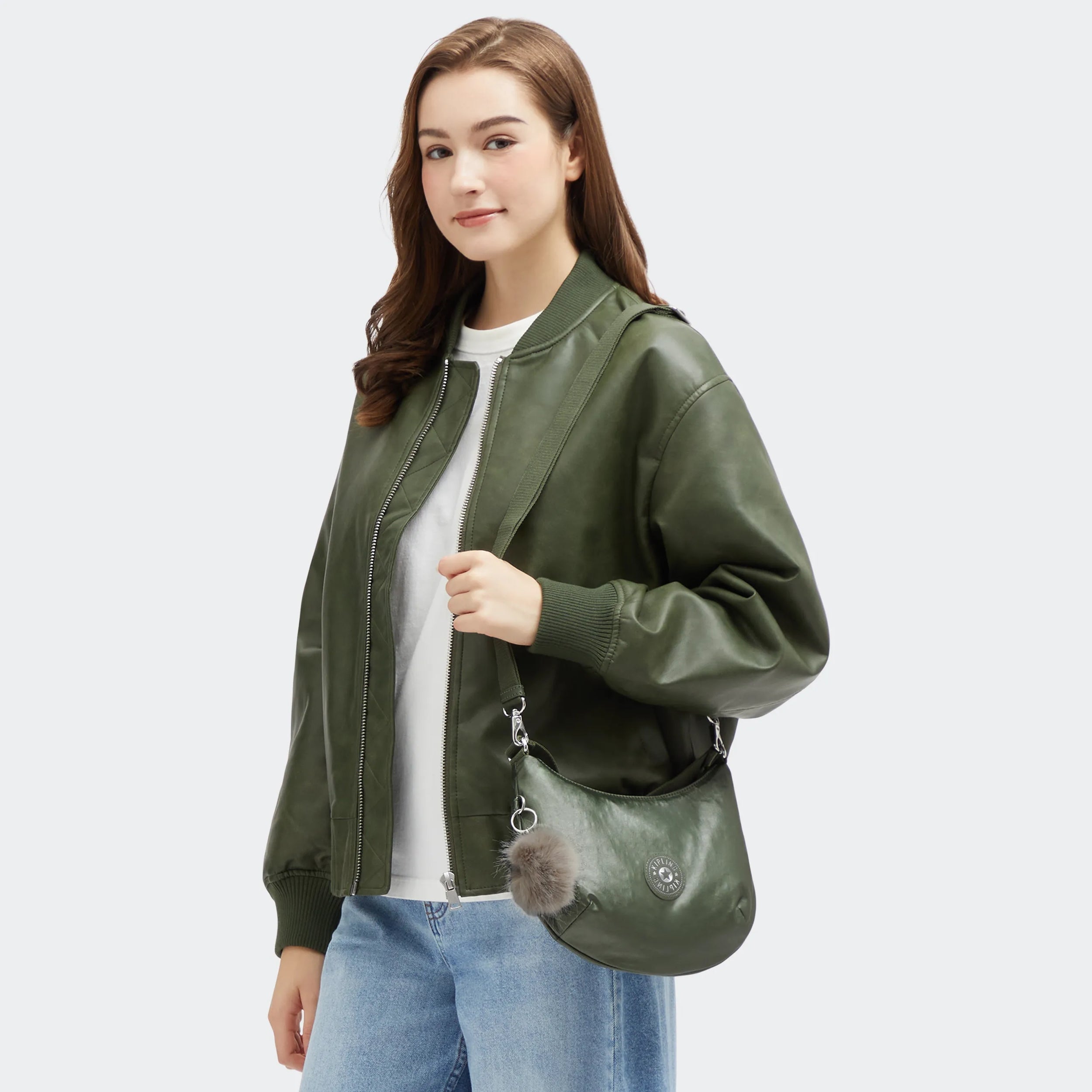 Amani Metallic Shoulder Bag - Image 2