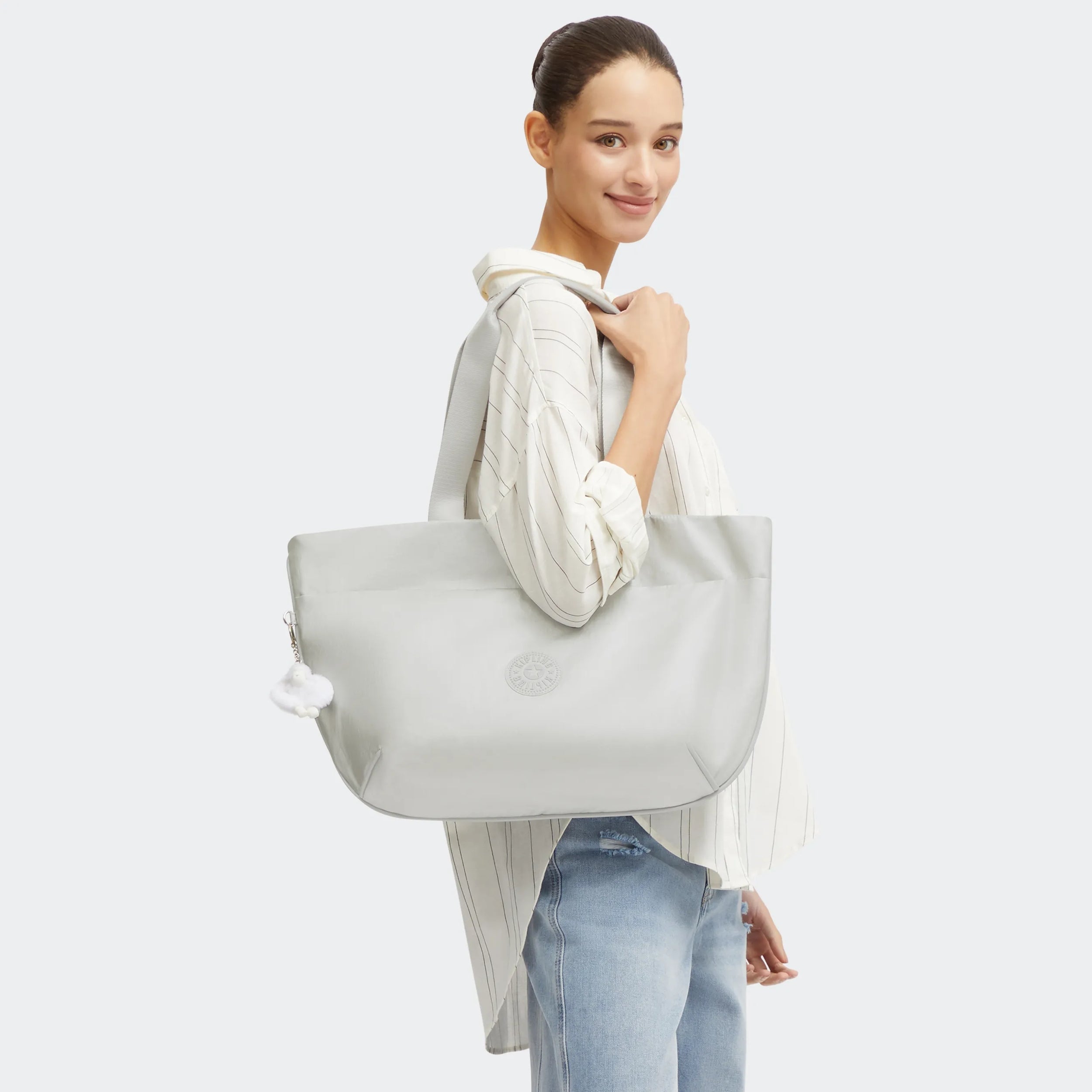 Cristina Metallic Tote Bag - Image 2