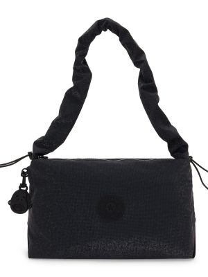 Eleni Medium Smooth Satin Shoulder Bag