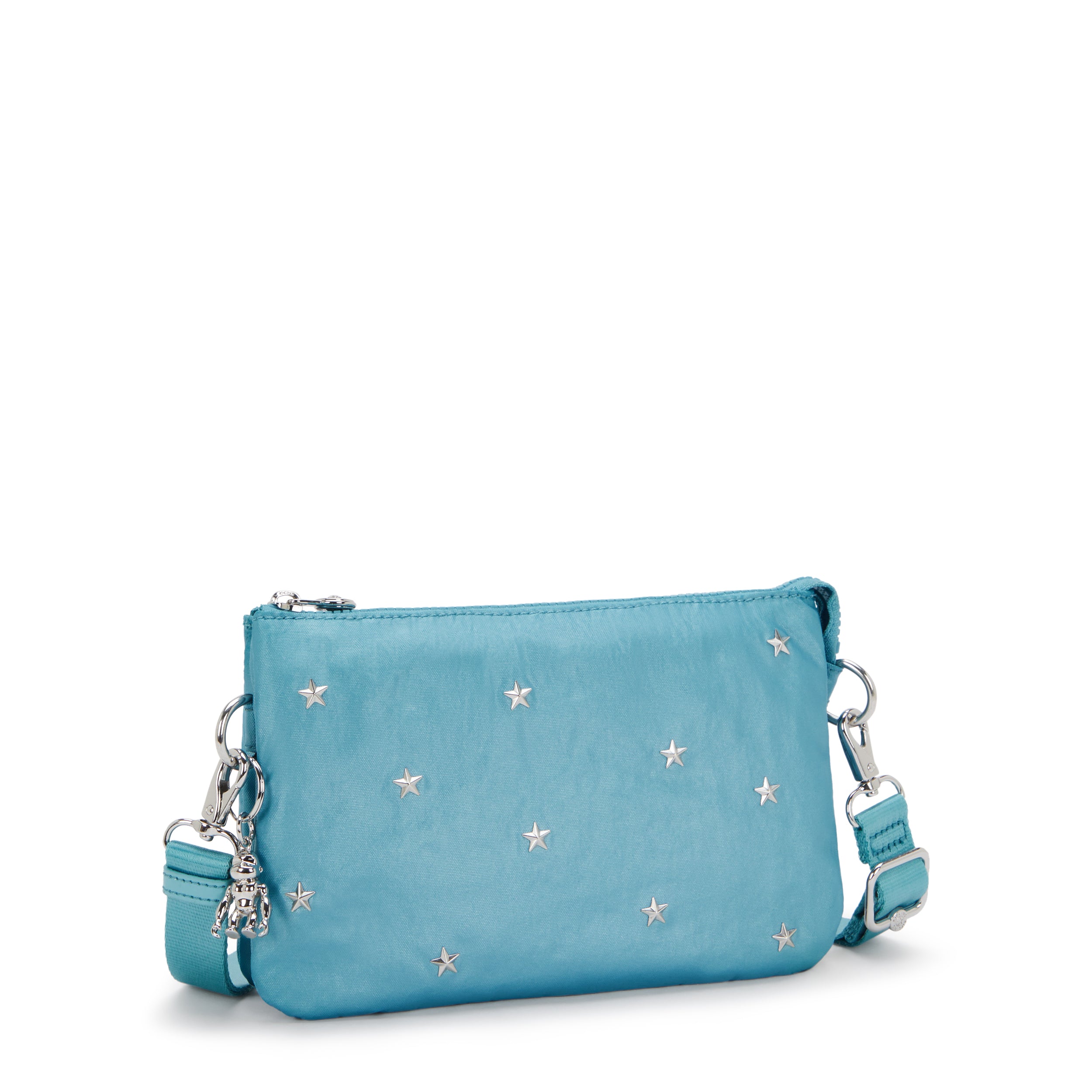 Riri Studded Metallic Crossbody Bag - Image 4