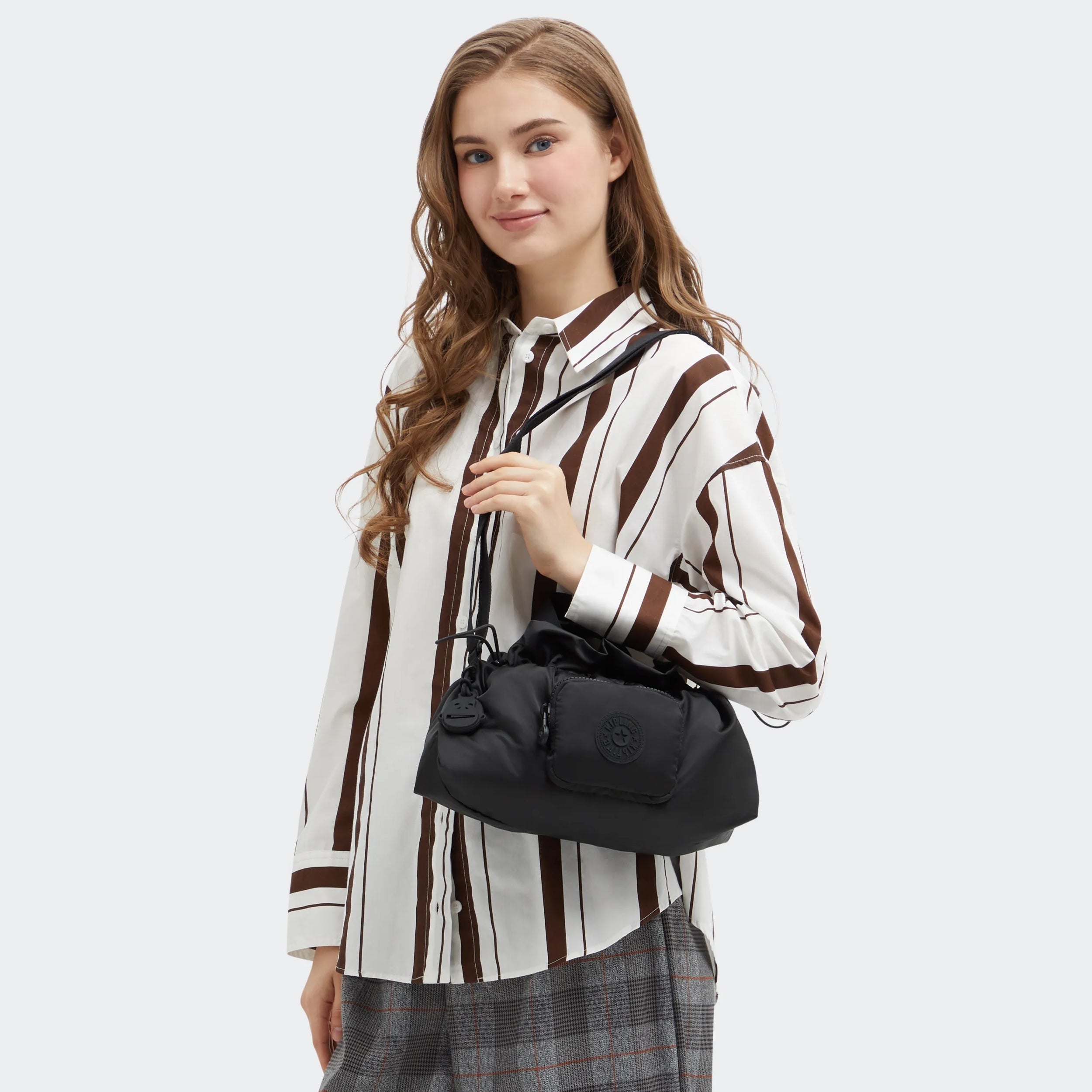 Elza Smooth Satin Crossbody Bag - Image 2