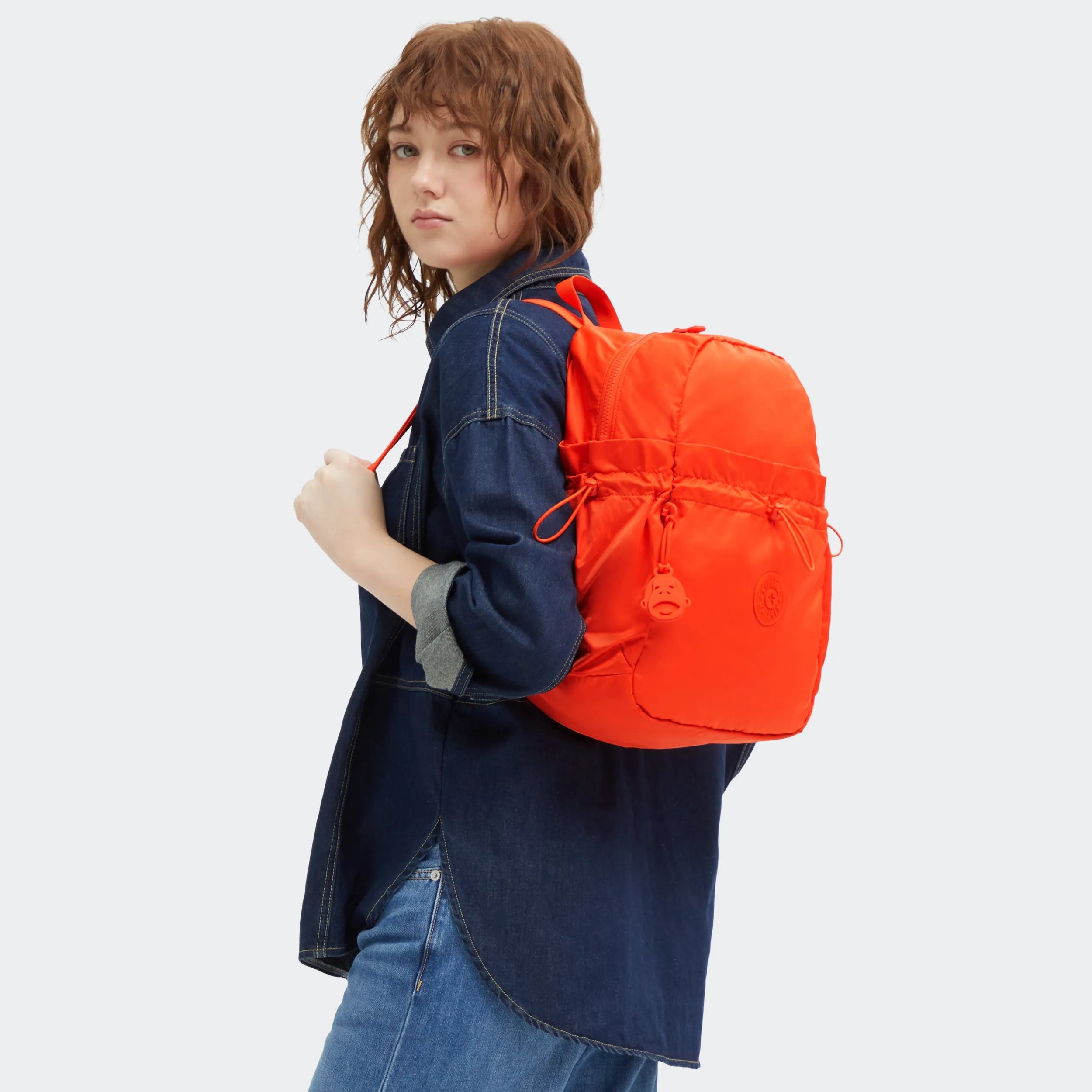 Amita Smooth Satin Backpack - Image 2
