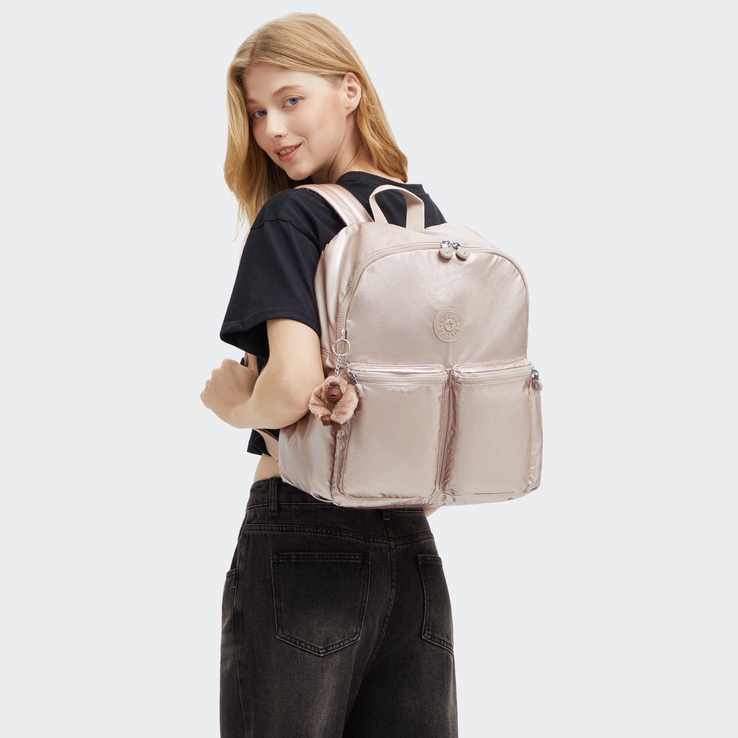 Charnell 11.5 Metallic Laptop Backpack - Image 2