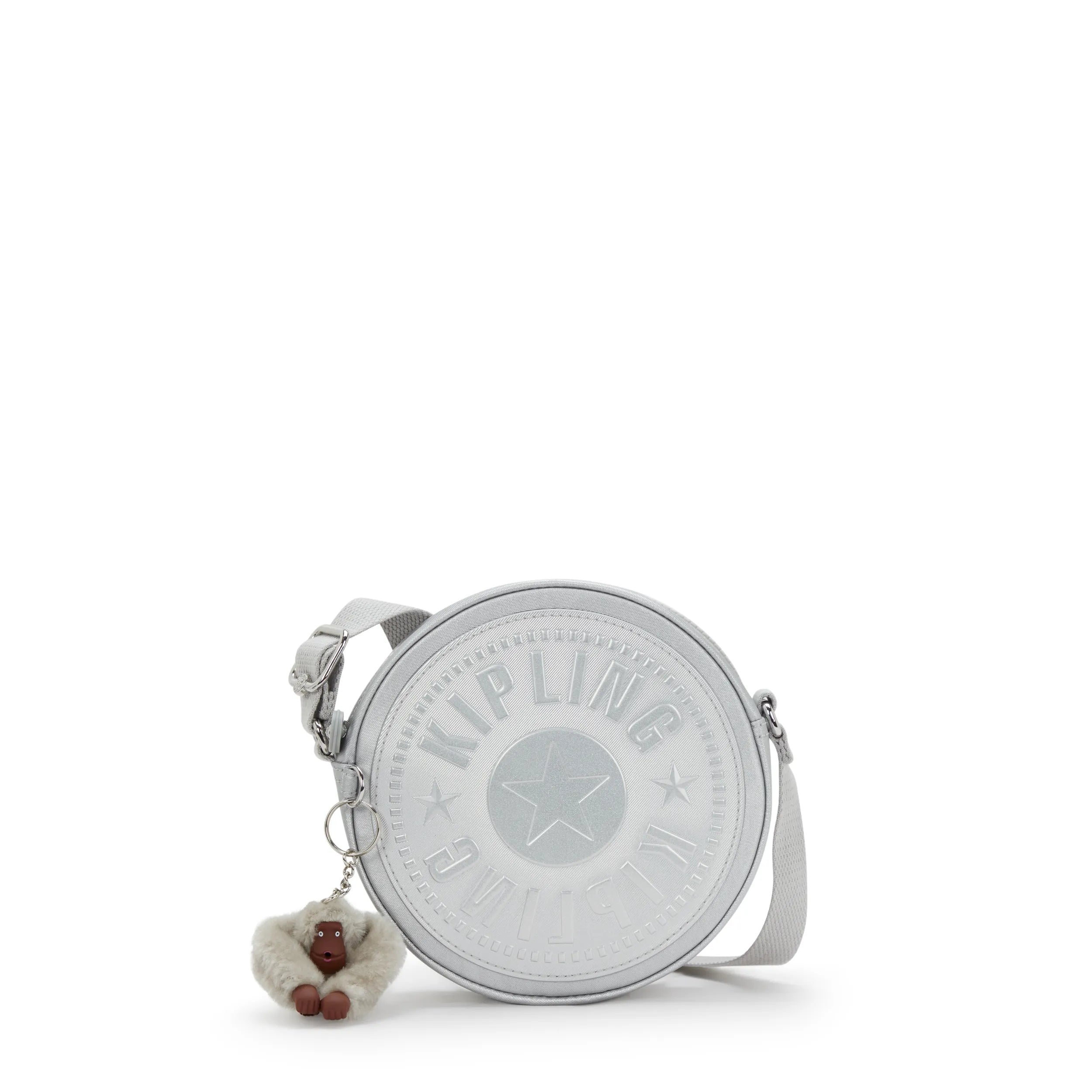 Fernanda Circle Metallic Crossbody Bag